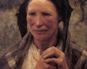 乔治 克劳森爵士 : Head of a Peasant Woman